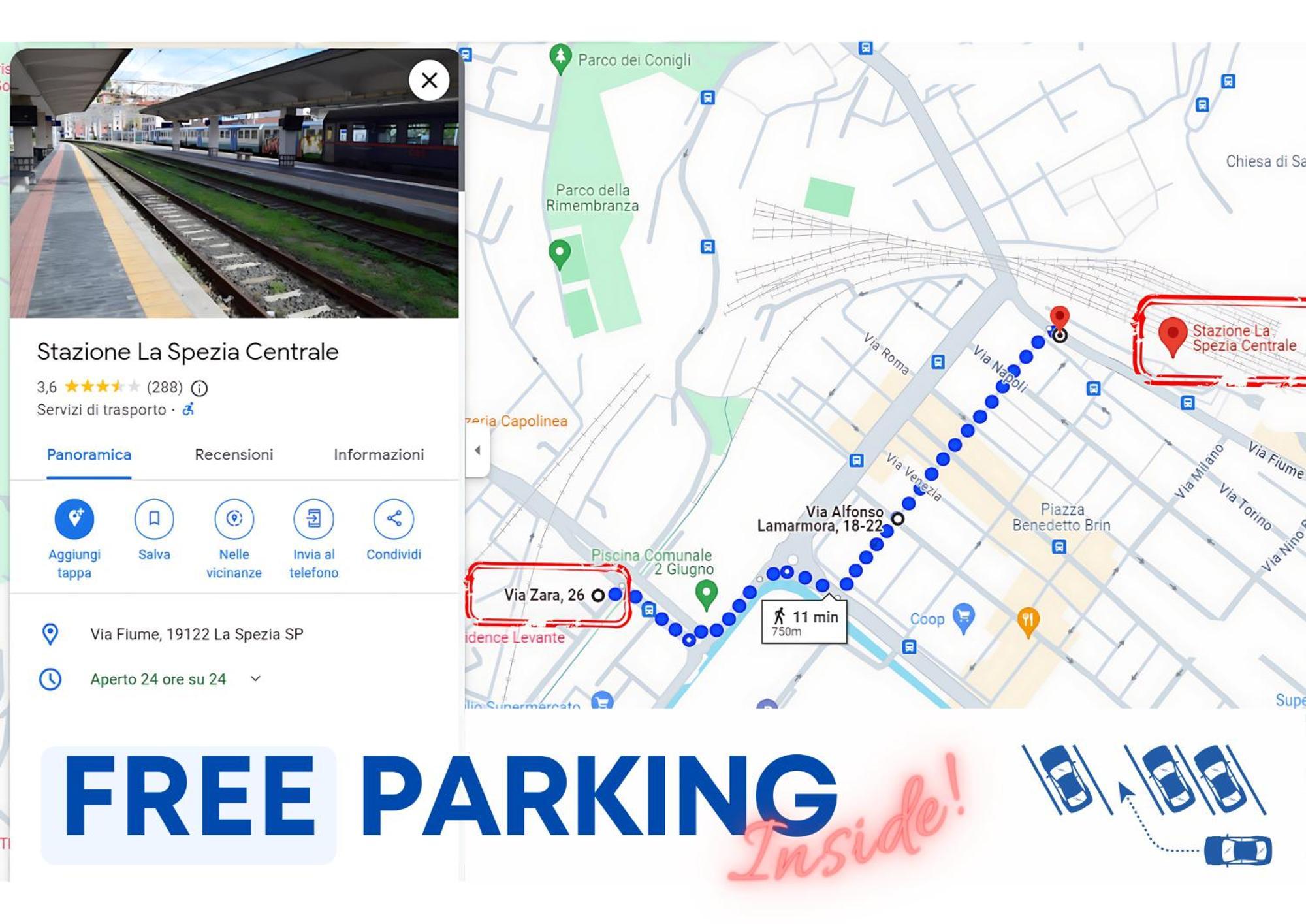 Lombardo'S Family - Free Private Parking 700M From The Station! Διαμέρισμα Λα Σπέτσια Εξωτερικό φωτογραφία
